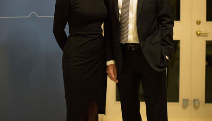 Generalsekretær Merete Smith og leder Erik Keiserud. Generalsekretær Merete Smith og leder Erik Keiserud.