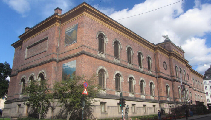 Den eldste delen av Nasjonalgalleriet i Universitetsgaten stod ferdig i 1881. Diskusjonen om hva som skal skje med bygningen når nytt nasjonalmuseum står klart på Vestbanen i 2019, er i full gang. Foto: Stig Rune Pedersen, Wikimedia Commons Den eldste delen av Nasjonalgalleriet i Universitetsgaten stod ferdig i 1881. Diskusjonen om hva som skal skje med bygningen når nytt nasjonalmuseum står klart på Vestbanen i 2019, er i full gang. Foto: Stig Rune Pedersen, Wikimedia Commons