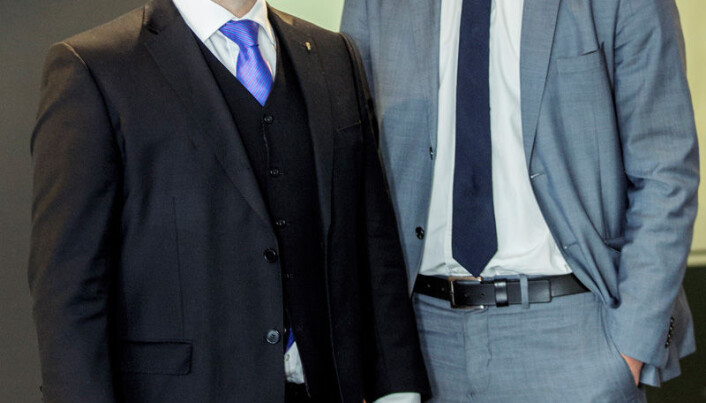 - Han er fjellstø og profesjonell, sier VIdar Brein-Karlsen om sjefen, justisiminister Anders Anundsen. - Han er fjellstø og profesjonell, sier VIdar Brein-Karlsen om sjefen, justisiminister Anders Anundsen.