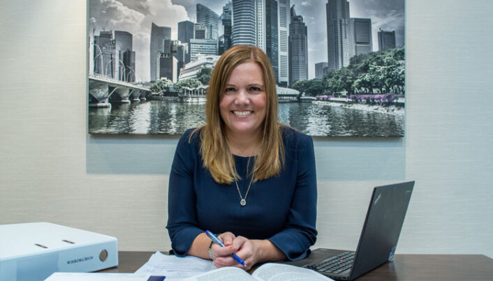 Siri Wennevik, Wikborg Rein i Singapore Siri Wennevik, Wikborg Rein i Singapore