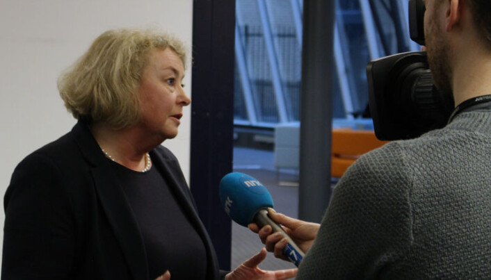 <html><head></head><body> Det var stort presseoppbud da Toril Marie Øie ble presentert. Foto: Henrik Skjevestad</body></html> <html><head></head><body> Det var stort presseoppbud da Toril Marie Øie ble presentert. Foto: Henrik Skjevestad</body></html>