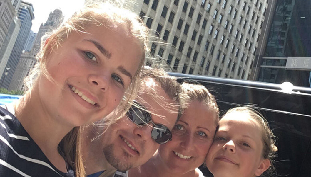 Advokat Stian Bråstein tilbringer årets ferie i Chicago med kona Marianne og døtrene Maren og Stine. Foto: Privat Advokat Stian Bråstein tilbringer årets ferie i Chicago med kona Marianne og døtrene Maren og Stine. Foto: Privat