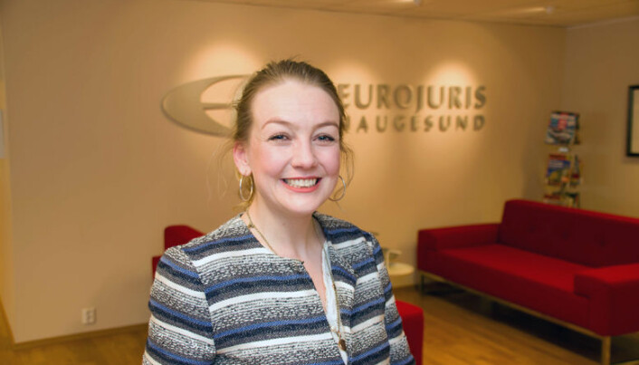 Silje Christine Hellesen i Eurojuris er kretsleder i Haugesund Silje Christine Hellesen i Eurojuris er kretsleder i Haugesund
