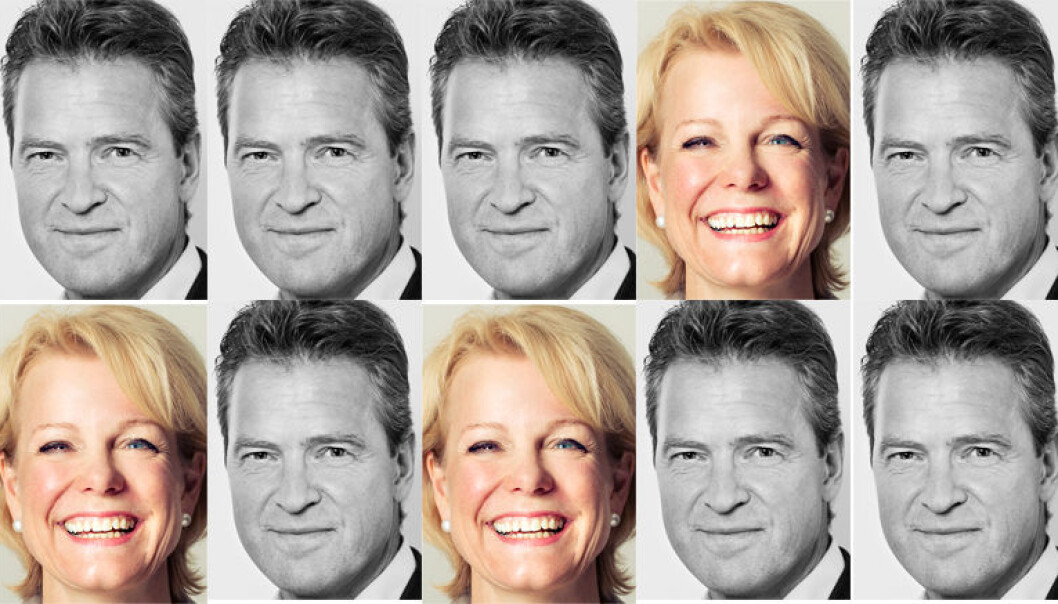 Bare tre av ti advokater er kvinner, viser ferske tall. Her representert ved generalsekretær Merete Smith og leder Jens Johan Hjort i Advokatforeningen. Bare tre av ti advokater er kvinner, viser ferske tall. Her representert ved generalsekretær Merete Smith og leder Jens Johan Hjort i Advokatforeningen.