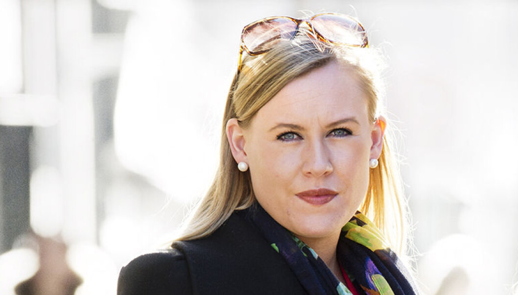 Lene Vågslid fra Telemark er ny leder av Stortingets justiskomite. Foto: Helge Mikalsen, VG, NTB Scanpix Lene Vågslid fra Telemark er ny leder av Stortingets justiskomite. Foto: Helge Mikalsen, VG, NTB Scanpix