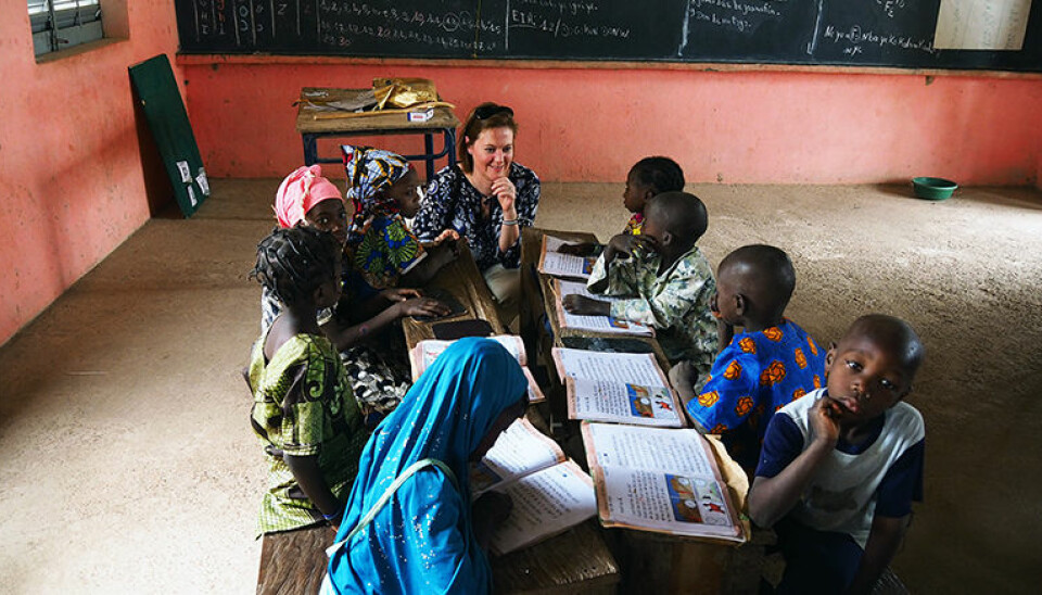 Som statssekretær i UD besøkte Marit Berger Røsland i mars Mali i Vest-Afrika, der Norge vil øke satsningen på utdanning, særlig for jenter.