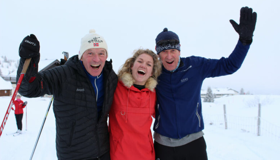 Frode Sulland, Marit Lomundal Sæther og Helge Hjort utklasset konkurrentene i skiløypene på Golsfjellet.