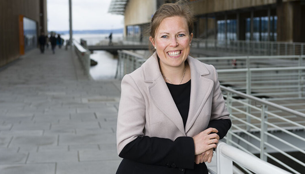 Caroline Skaar Landsværk arbeider med fornybar energi i Wikborg Rein. Caroline Skaar Landsværk arbeider med fornybar energi i Wikborg Rein.