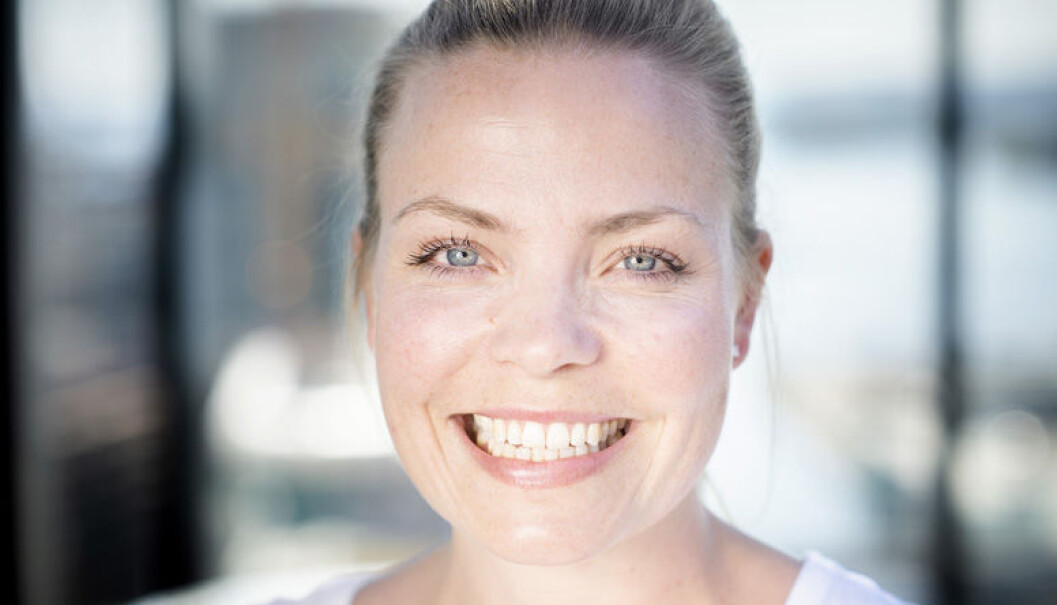 Kristine Hasle Øverby ble profilert under Talentprisen 2018. Nå gjør hun det sterkt på Up and coming-listen i kategorien Bank og finans. Foto: Henrik Evertsson Kristine Hasle Øverby ble profilert under Talentprisen 2018. Nå gjør hun det sterkt på Up and coming-listen i kategorien Bank og finans. Foto: Henrik Evertsson