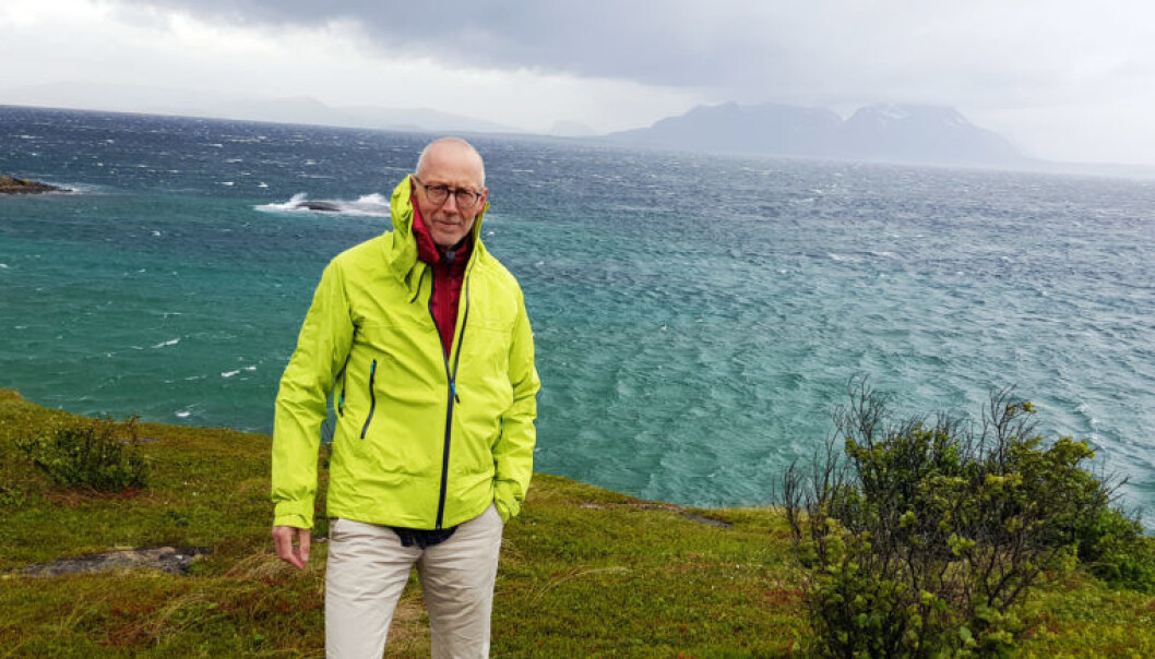 Brynjar Østgård tar sommerferien på familiens gårdsbruk i Nord-Norge. Foto: Privat Brynjar Østgård tar sommerferien på familiens gårdsbruk i Nord-Norge. Foto: Privat