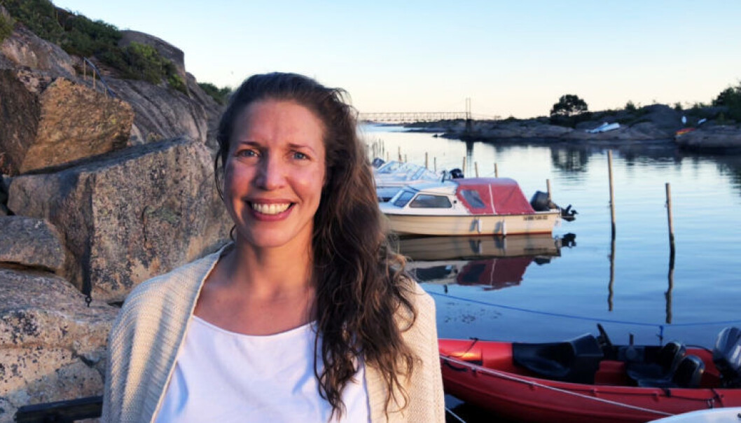 Tre ingredienser skal til for at Elden-advokat Mette-Julie Sundby får en god sommer: Familie, venner og lune svaberg. Foto: Privat Tre ingredienser skal til for at Elden-advokat Mette-Julie Sundby får en god sommer: Familie, venner og lune svaberg. Foto: Privat