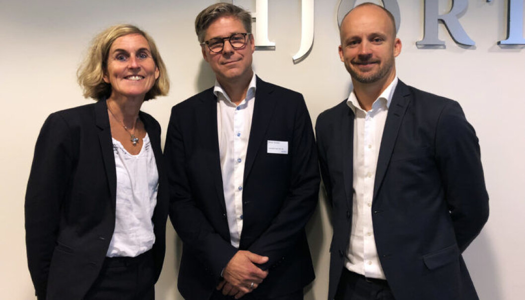 Kristin Veierød, Petter Enholm og Eivind Grimsø Moe ledet seminaret om digitale trender og rettslige utfordringer. Kristin Veierød, Petter Enholm og Eivind Grimsø Moe ledet seminaret om digitale trender og rettslige utfordringer.