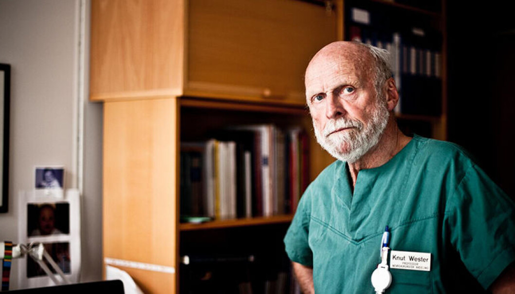 Knut Wester er pensjonert overlege ved Haukeland sykehus, og er bekymret for mulig feildiagnostisering i filleristingsaker. Foto: Øystein Vesterli Tveiten Knut Wester er pensjonert overlege ved Haukeland sykehus, og er bekymret for mulig feildiagnostisering i filleristingsaker. Foto: Øystein Vesterli Tveiten