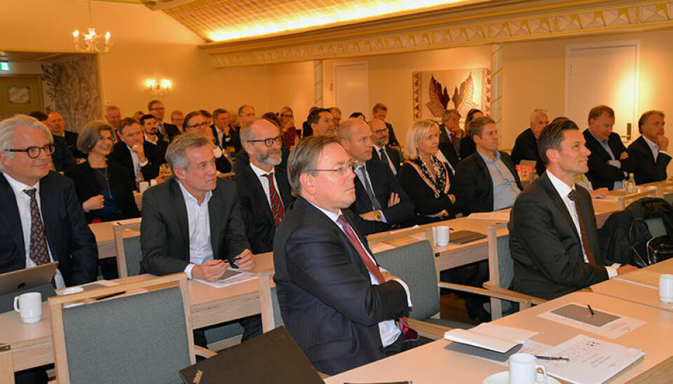 MP-er og ledere fra de førti største norske advokatfirmaene i Norge var invitert til Den store firmadagen i regi av Advokatforeningen.