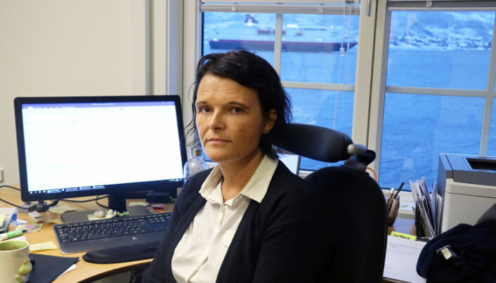 <html><head></head><body> Fra kontoret sitt på Sortland har advokat Trude Marie Wold panoramautsikt til Hurtigrutens innseiling. Foto: Henrik Skjevestad</body></html> <html><head></head><body> Fra kontoret sitt på Sortland har advokat Trude Marie Wold panoramautsikt til Hurtigrutens innseiling. Foto: Henrik Skjevestad</body></html>