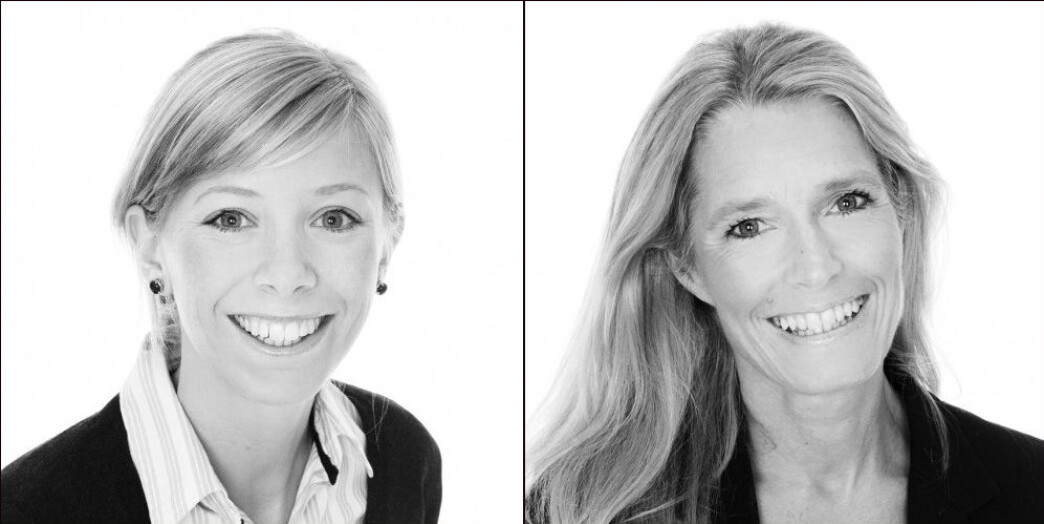 Hanne Strand og Caroline Lund. Hanne Strand og Caroline Lund.