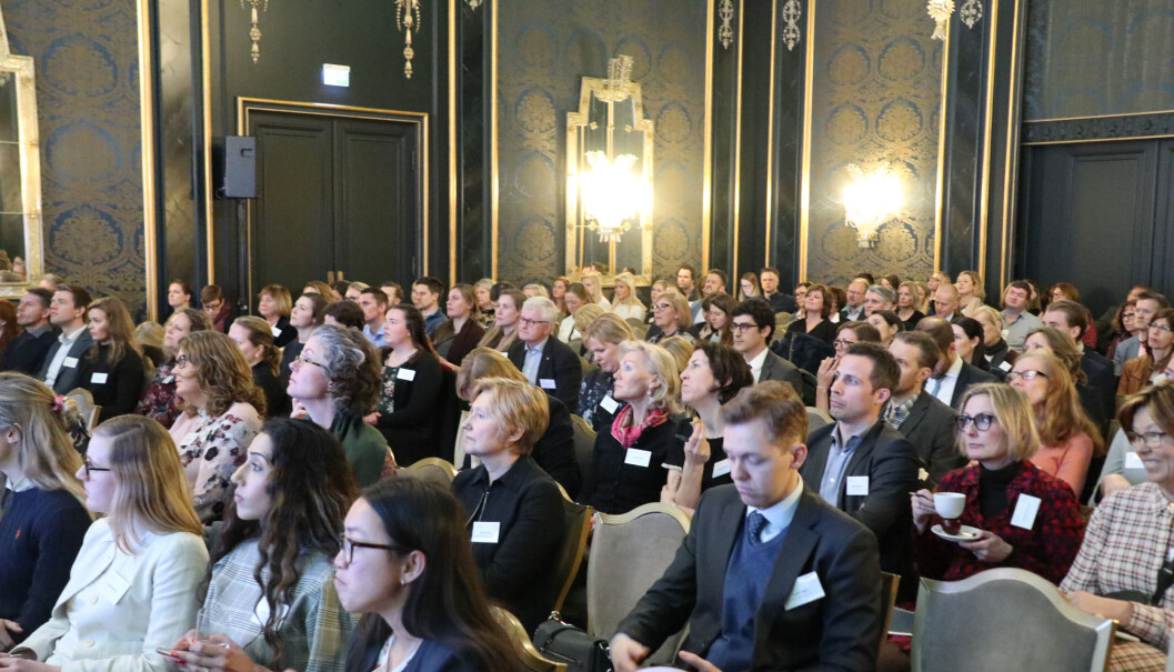 Oslo Compliance Forum ble arrangert for sjuende gang denne torsdag 21. mars på Grand hotell i Oslo. Oslo Compliance Forum ble arrangert for sjuende gang denne torsdag 21. mars på Grand hotell i Oslo.