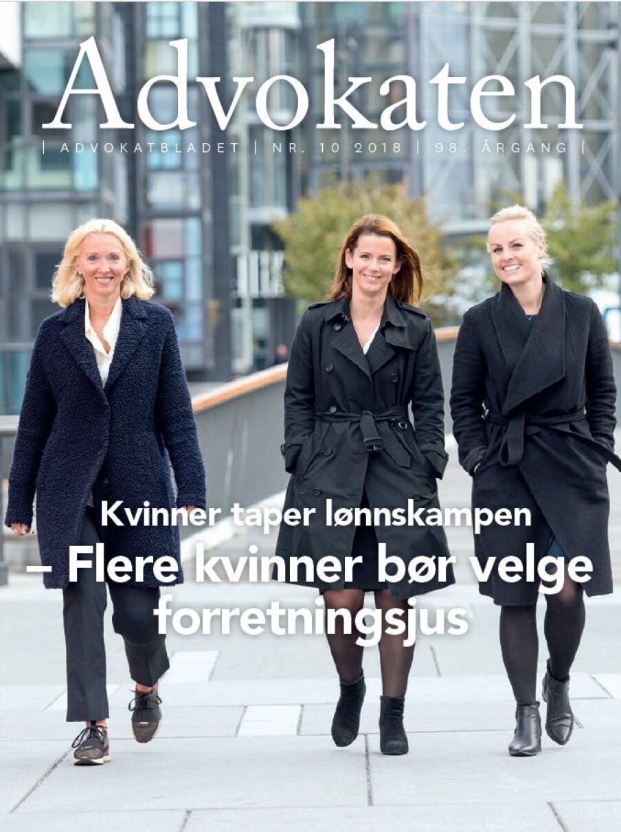 Advokatbladet nr. 10 / 2018