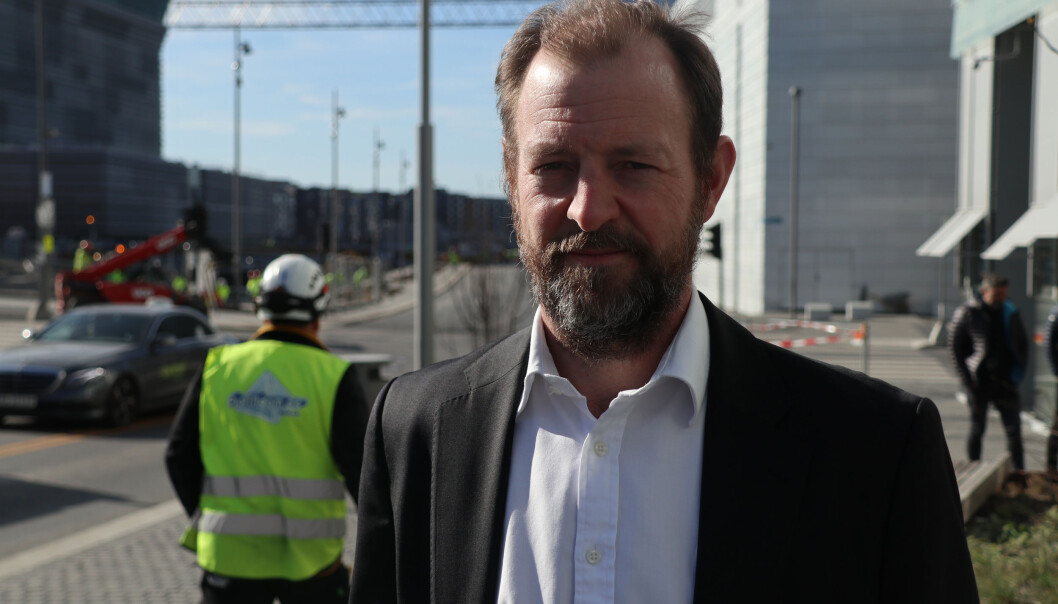 Ræder-partner Fredrik Ottesen er godt tilfreds med nye omgivelser i Bjørvika. Ræder-partner Fredrik Ottesen er godt tilfreds med nye omgivelser i Bjørvika.