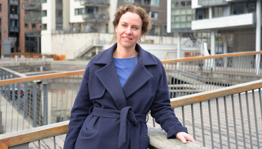 Høyere kvinneandel vil tvinge seg frem i moderne advokatfirmaer, mener Ida Gjessing. Foto: Nina Schmidt Høyere kvinneandel vil tvinge seg frem i moderne advokatfirmaer, mener Ida Gjessing. Foto: Nina Schmidt