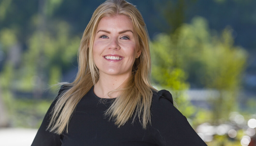 Simonsen Vogt Wiig, her ved advokat Helene Hermansen, er et av de nominerte firmaene til Talentprisen 2019. Foto: Geir Egil Skog Simonsen Vogt Wiig, her ved advokat Helene Hermansen, er et av de nominerte firmaene til Talentprisen 2019. Foto: Geir Egil Skog