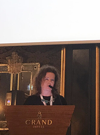 Unni Einemo er direktør i International Bunker Industry Association i London, og holdt foredrag under konferansen. Unni Einemo er direktør i International Bunker Industry Association i London, og holdt foredrag under konferansen.