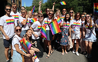 Oslo krets deltar i Pride-paraden for å markere at det er femti år siden homofili ble avkriminalisert i Norge