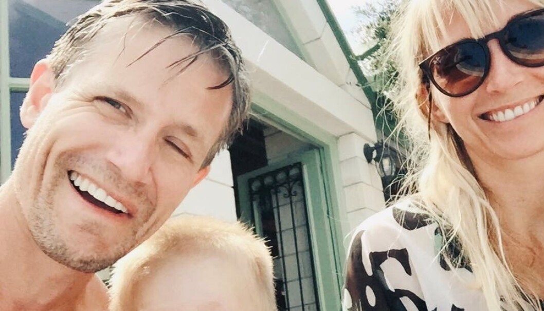 Støer-familien, minus to barn og hund. I sommer vil Thomas ha nok å styre med i nytt hus. Foto:Privat Støer-familien, minus to barn og hund. I sommer vil Thomas ha nok å styre med i nytt hus. Foto:Privat