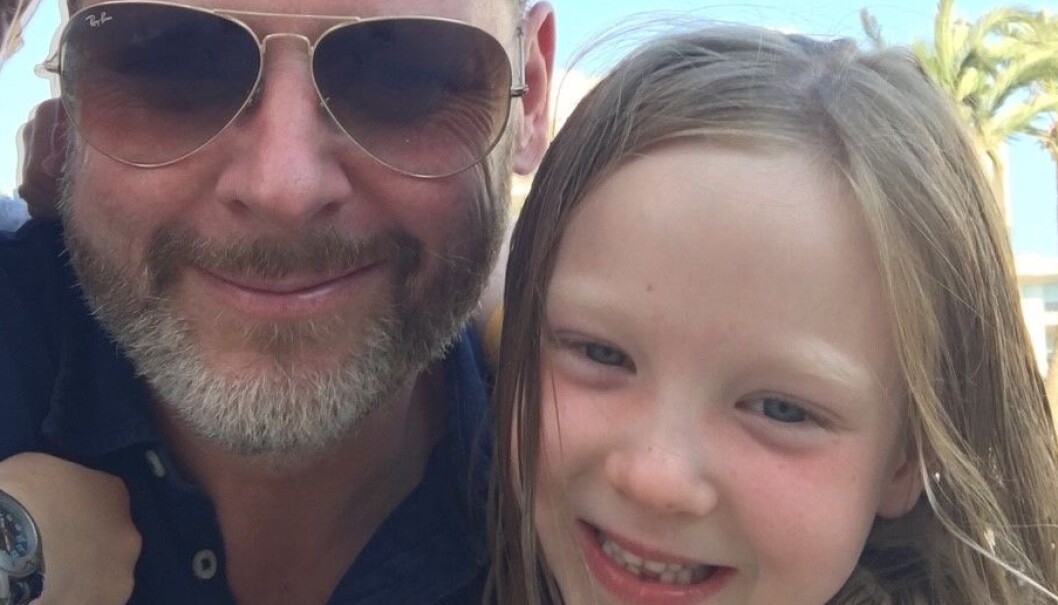 Trond Ivan Blomsø med datteren Thea på ferie i Spania i fjor sommer. Trond Ivan Blomsø med datteren Thea på ferie i Spania i fjor sommer.