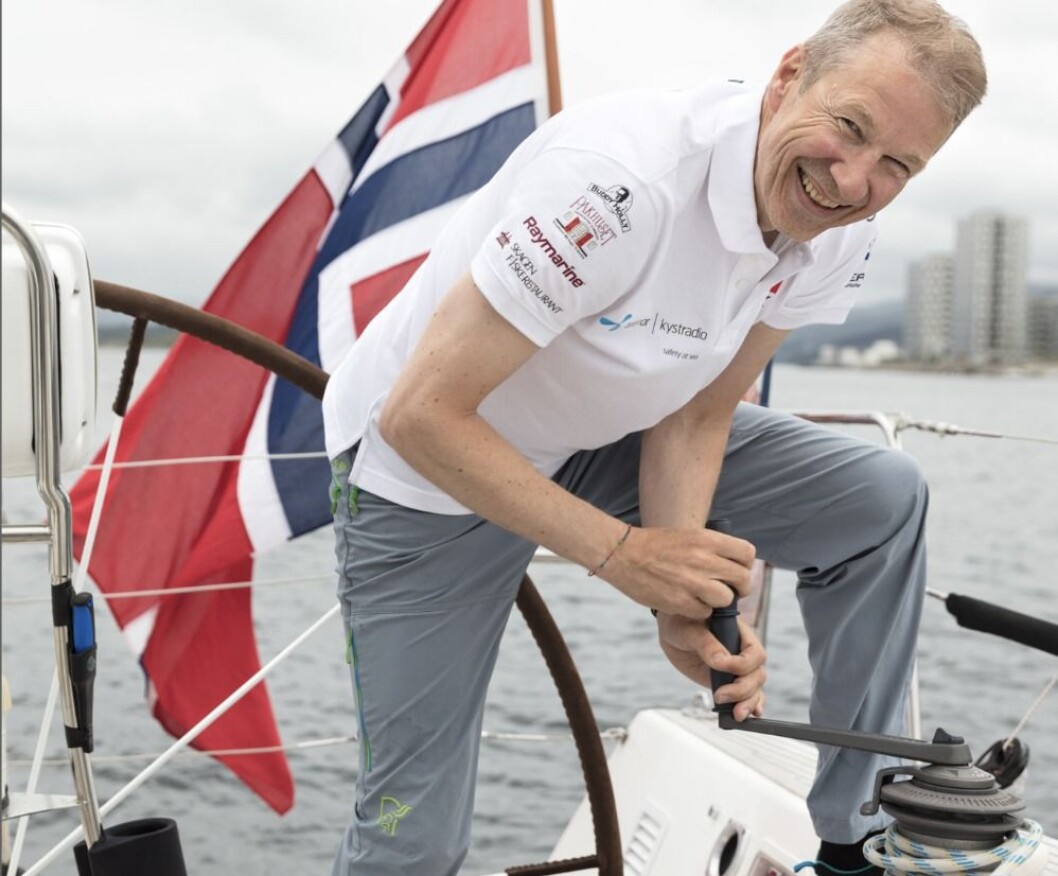 Advokat Finn Eide ser frem til å tilbringe deler av sommerferien på sjøen - og er forberedt på all slags vær. Foto: Privat Advokat Finn Eide ser frem til å tilbringe deler av sommerferien på sjøen - og er forberedt på all slags vær. Foto: Privat