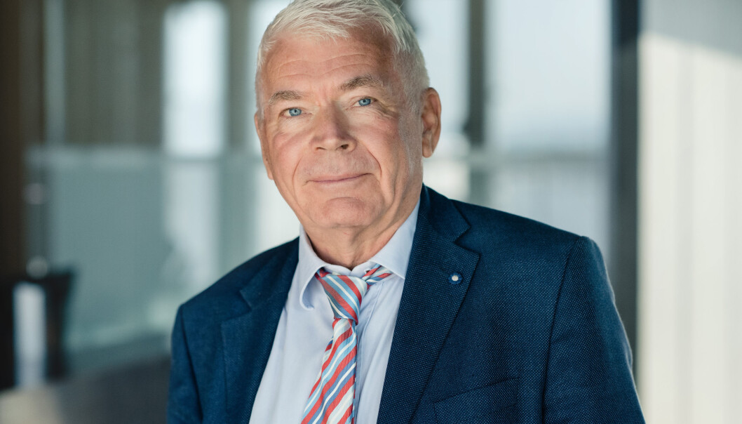 Etter en årrekke i Kluge, er Odd R. Tvedt nå klar for nye utfordringer i Ræder. Foto: Firmaet Etter en årrekke i Kluge, er Odd R. Tvedt nå klar for nye utfordringer i Ræder. Foto: Firmaet