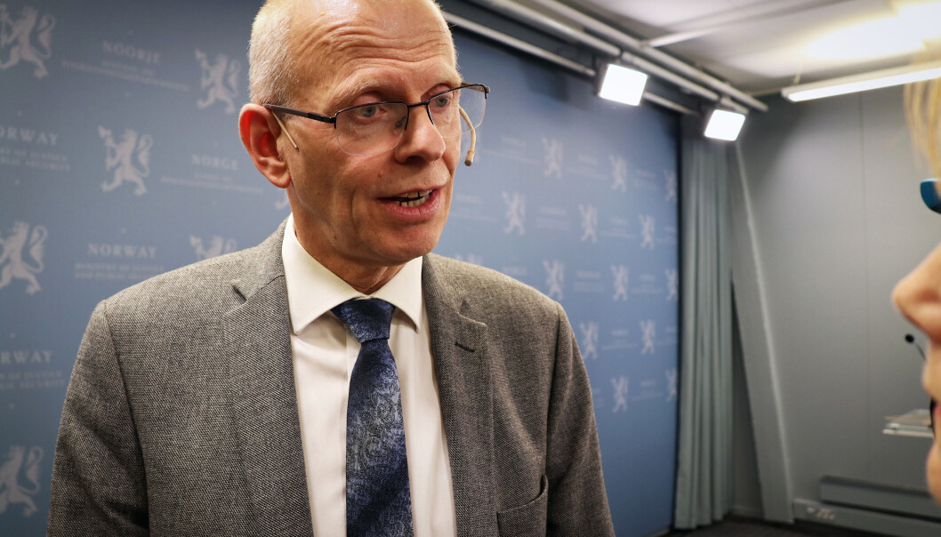 Sorenskriver ved Oslo tingrett Yngve Svendsen la tirsdag frem Domstolkommisjonens innstilling. Foto: Thea N. Dahl Sorenskriver ved Oslo tingrett Yngve Svendsen la tirsdag frem Domstolkommisjonens innstilling. Foto: Thea N. Dahl