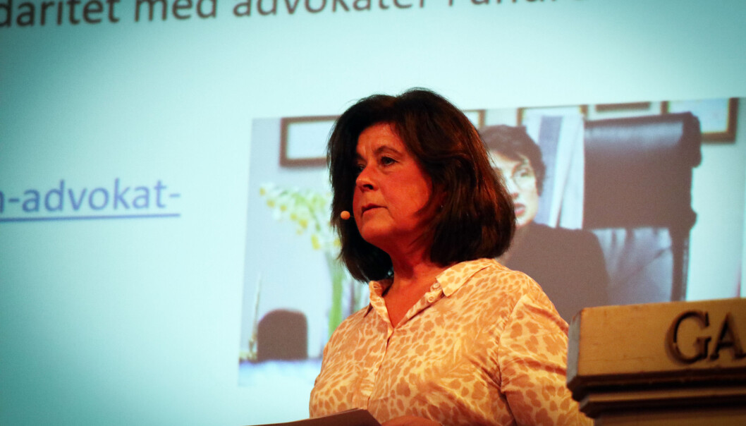 Else-Marie Merckoll er leder av Advokatforeningen Oslo krets. Else-Marie Merckoll er leder av Advokatforeningen Oslo krets.