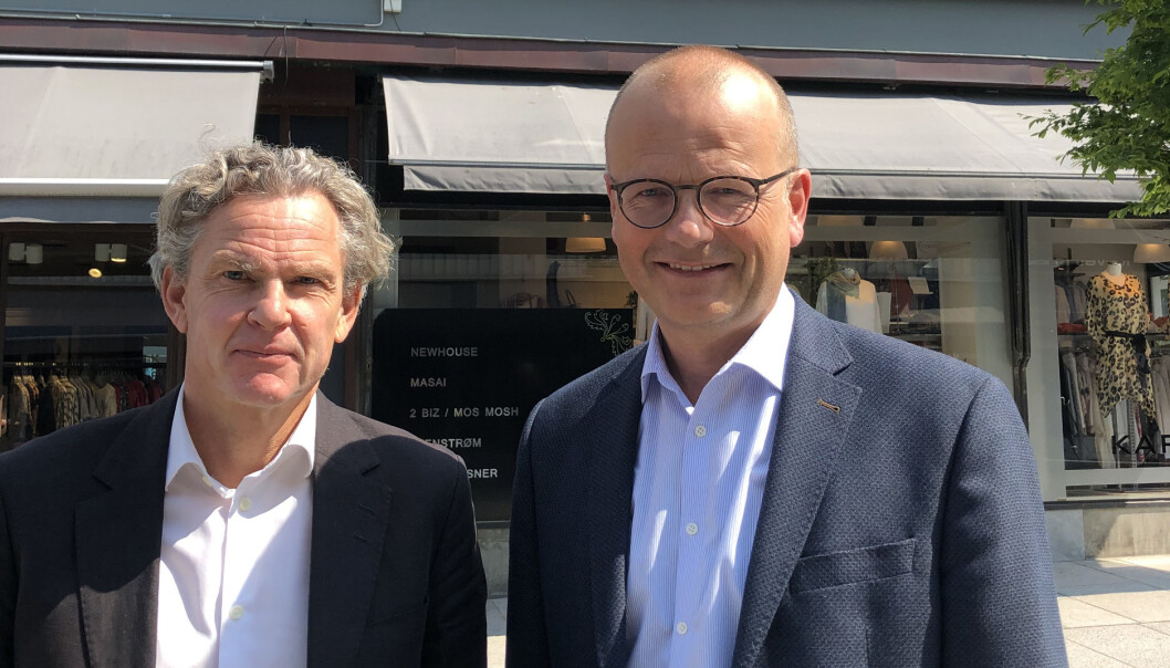 Rekordvekst: Knut H. Strømme og Aksel Haraldsen i HBL advokatfirma i Tønsberg er det firmaet som vokste mest i Norge i fjor. Rekordvekst: Knut H. Strømme og Aksel Haraldsen i HBL advokatfirma i Tønsberg er det firmaet som vokste mest i Norge i fjor.
