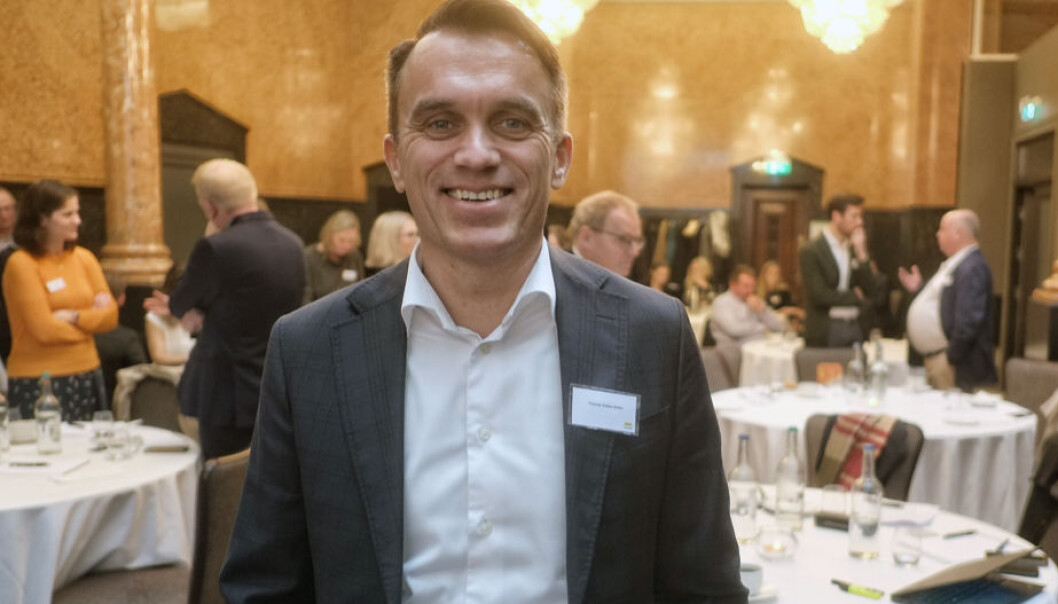 Thomas Rieber-Mohn er initiativtager til et nytt forum om IPR som nylig samlet bedrifter og advokater i Bergen. Foto: Torgeir Hågøy Thomas Rieber-Mohn er initiativtager til et nytt forum om IPR som nylig samlet bedrifter og advokater i Bergen. Foto: Torgeir Hågøy