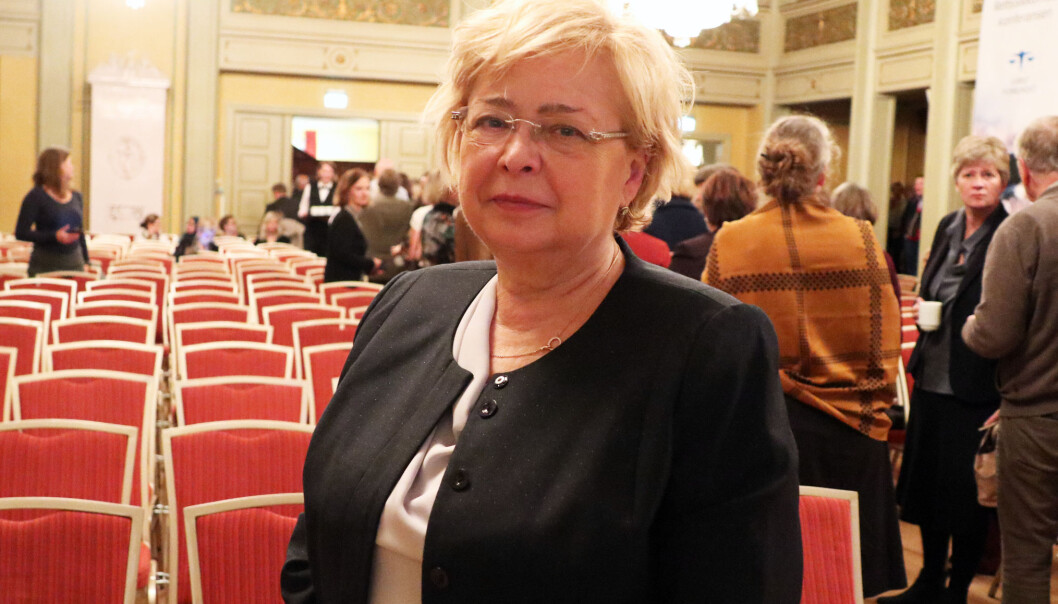 Malgorzata Gersdorf gav norske jurister en oppdatering på situasjonen i Polen. Malgorzata Gersdorf gav norske jurister en oppdatering på situasjonen i Polen.