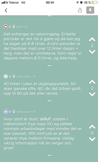 Skjermdump fra Jodel. Skjermdump fra Jodel.