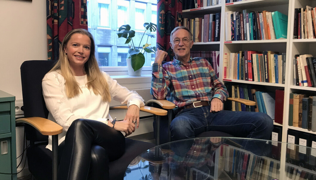 Kaja de Vibe Malling og Benedict de Vibe stortrives med samarbeidet Kaja de Vibe Malling og Benedict de Vibe stortrives med samarbeidet