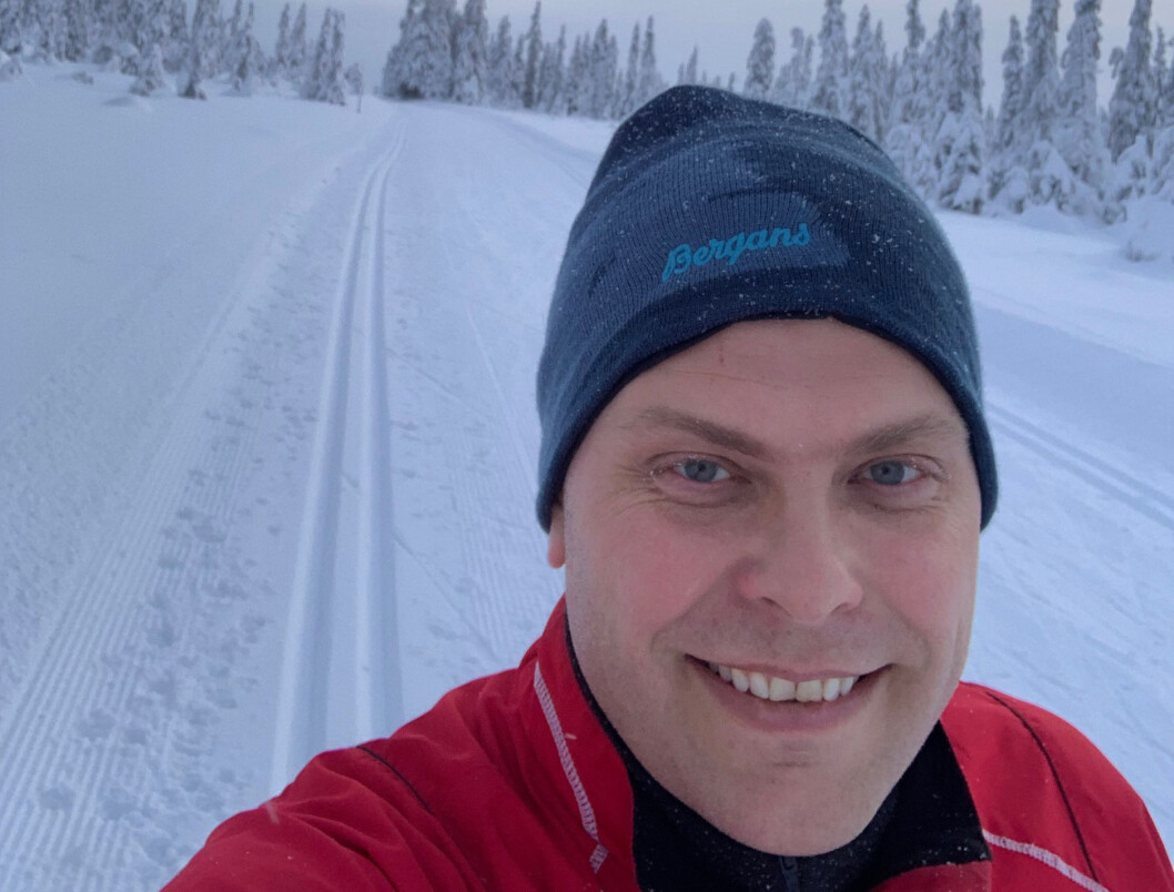Jøran Kallmyr hygger seg på hytta i Gudbrandsdalen i julen. Jøran Kallmyr hygger seg på hytta i Gudbrandsdalen i julen.