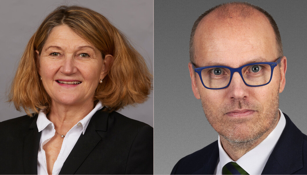 Susanne Munch Thore og Arild Dyngeland sitter begge i Advokatforeningens hovedstyre. Nå har begge fått nye partner-jobber. Susanne Munch Thore og Arild Dyngeland sitter begge i Advokatforeningens hovedstyre. Nå har begge fått nye partner-jobber.