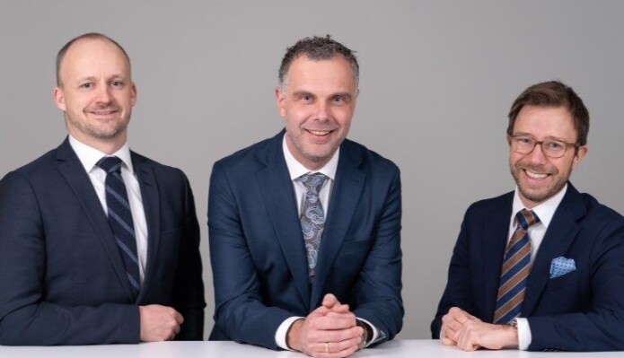 Finn Magne Prydz, Kristian Brandt og Eivind Grimsø Moe. Finn Magne Prydz, Kristian Brandt og Eivind Grimsø Moe.