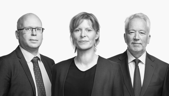 Anders Evjenth, Lise Degernes og Jan Morten Evertsen.