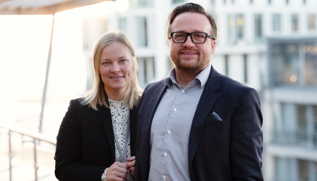 Madeleine Bråthen Bjaaland og Jørgen Aardalsbakke er Grette-advokatene bak Entreprisepodden. Madeleine Bråthen Bjaaland og Jørgen Aardalsbakke er Grette-advokatene bak Entreprisepodden.