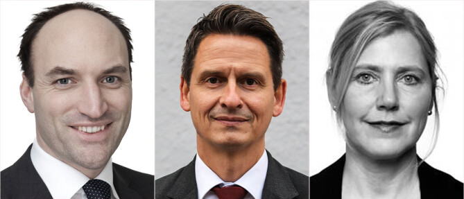 Kai Vaag, Espen Wangberg og Annette Barlinn. Kai Vaag, Espen Wangberg og Annette Barlinn.