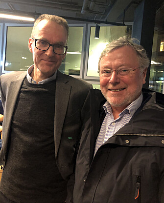 Professor Gunnar Grendstad og leder av Dommerforeningen, Wiggo Storhaug Larssen. Professor Gunnar Grendstad og leder av Dommerforeningen, Wiggo Storhaug Larssen.