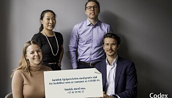 Skjermbilde fra oppdatering på Codex´ LinkedIn-profil. Skjermbilde fra oppdatering på Codex´ LinkedIn-profil.