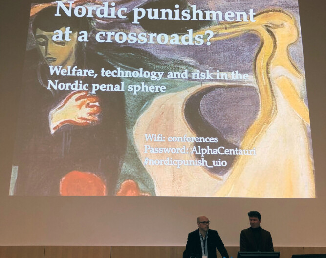 Fra konferansen i Oslo i forrige uke. Fra konferansen i Oslo i forrige uke.