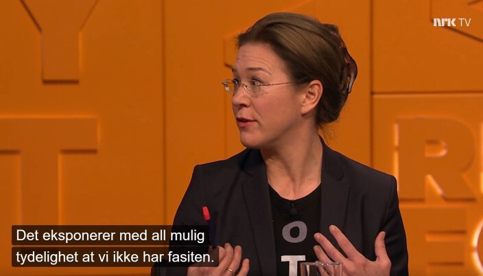 Sist helg var Anine Kierulf også en del av gullrekka da hun gjestet TV-programmet Nytt på nytt på NRK. Sist helg var Anine Kierulf også en del av gullrekka da hun gjestet TV-programmet Nytt på nytt på NRK.