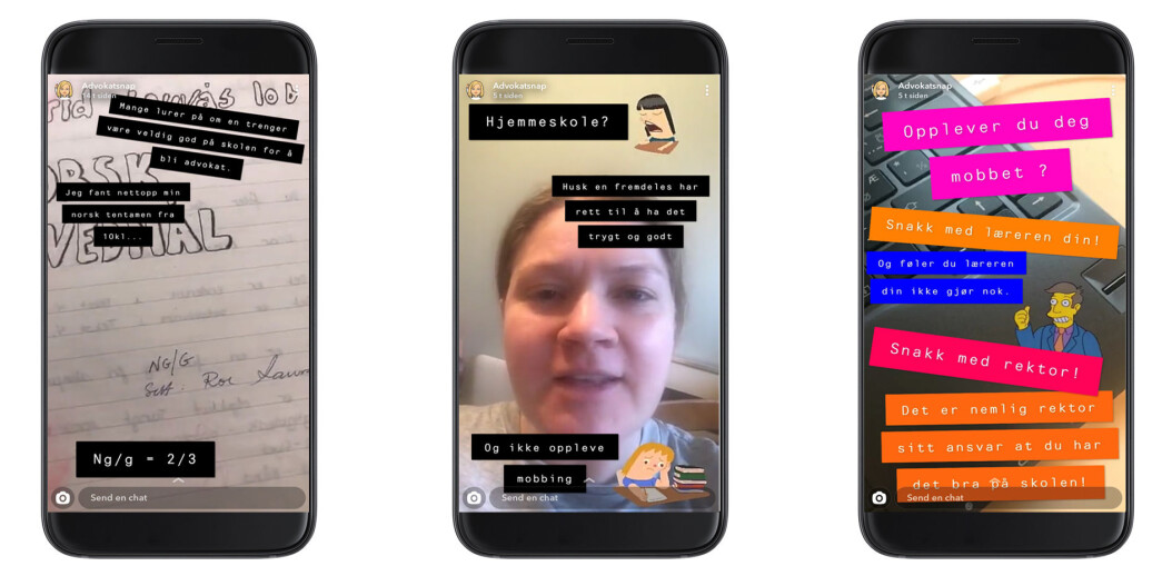 Snapchatene publisert av Ingrid Lauvås genererer mange spørsmål fra hennes unge følgere. Snapchatene publisert av Ingrid Lauvås genererer mange spørsmål fra hennes unge følgere.