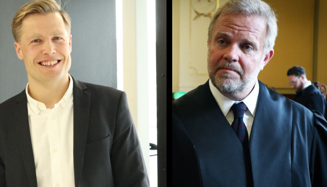 Rune Opdahl og Jon Wessel-Aas har ulike syn på Folkehelseinstituttets nye smittesporingapp. Rune Opdahl og Jon Wessel-Aas har ulike syn på Folkehelseinstituttets nye smittesporingapp.